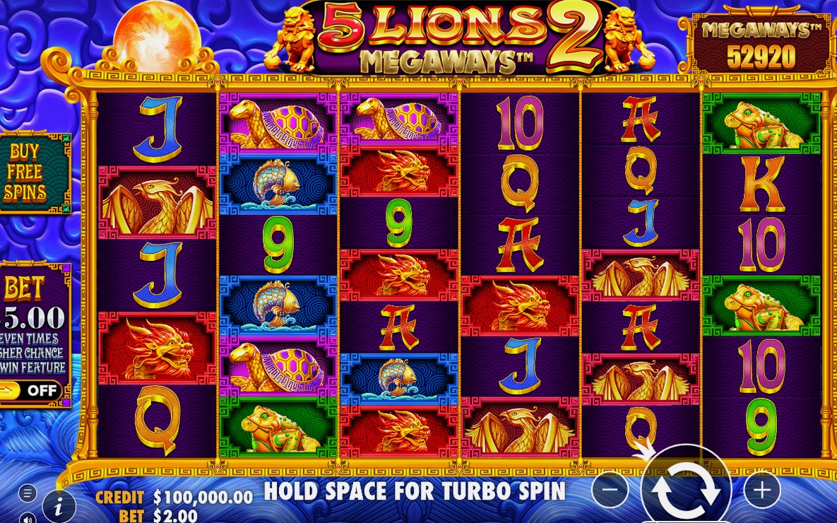 5 Lions Megaways 2